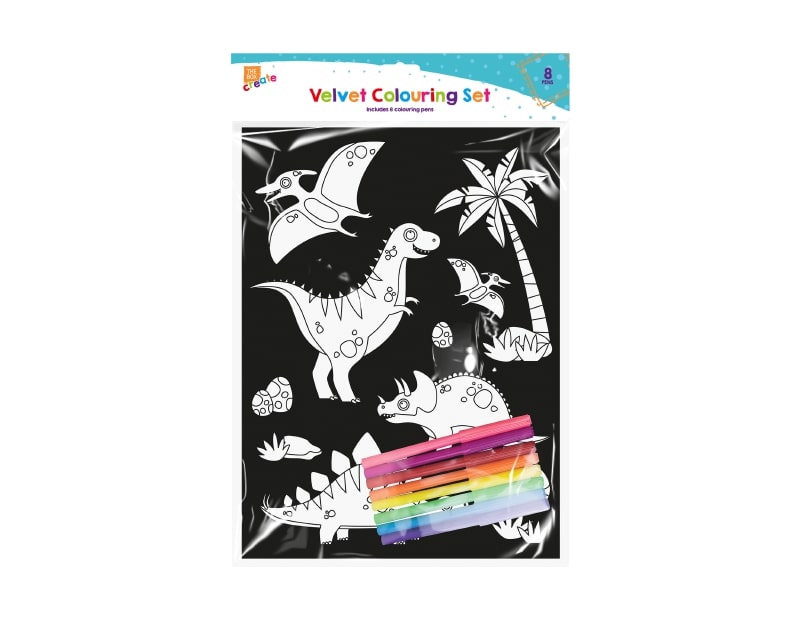 Kit Colorir Velvet Com Canetas Filtro