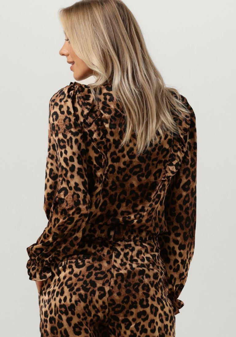 STUDIO AMAYA leopard studio amaya blouse luca