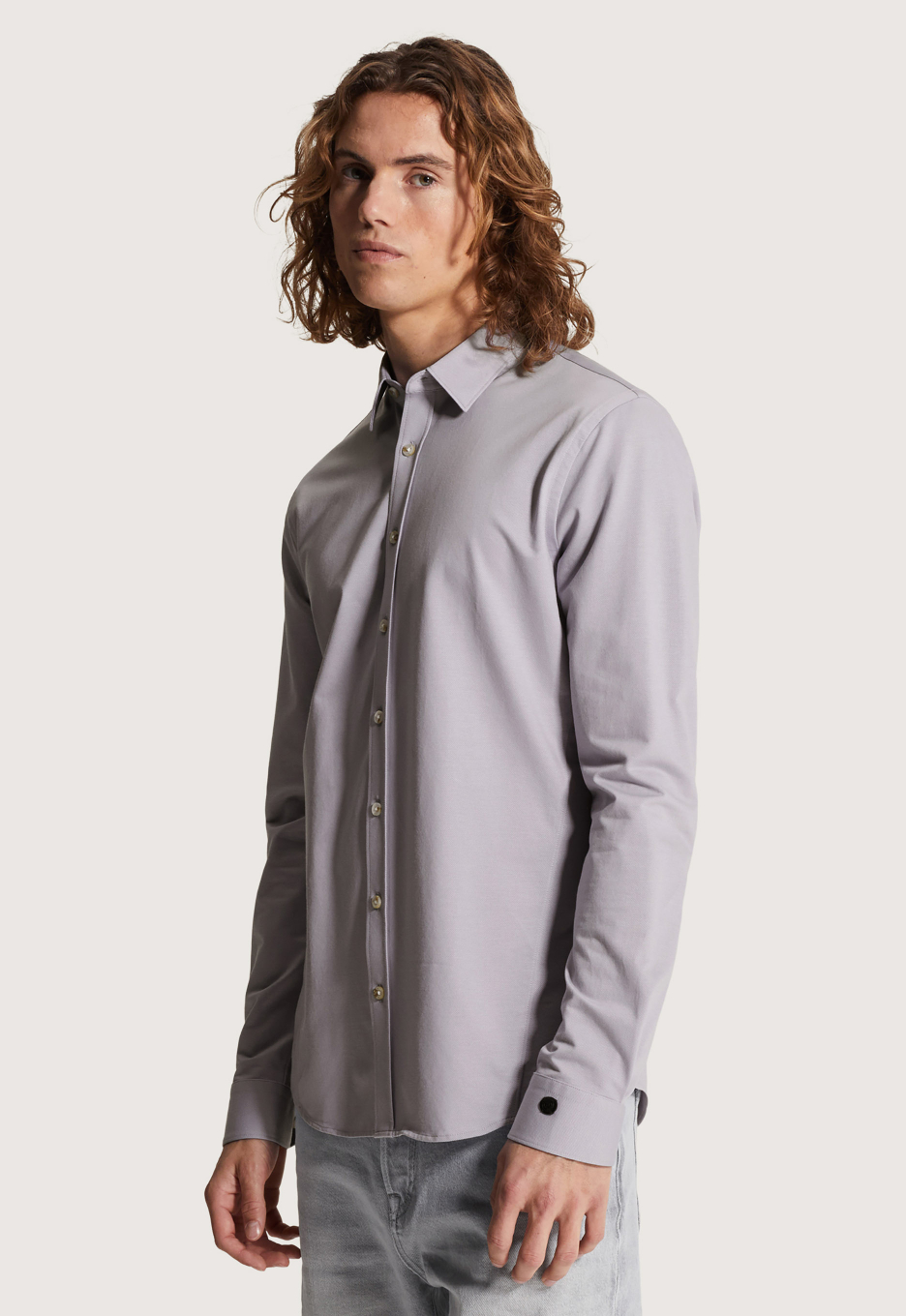 Cast Iron Twill Jersey Overhemd