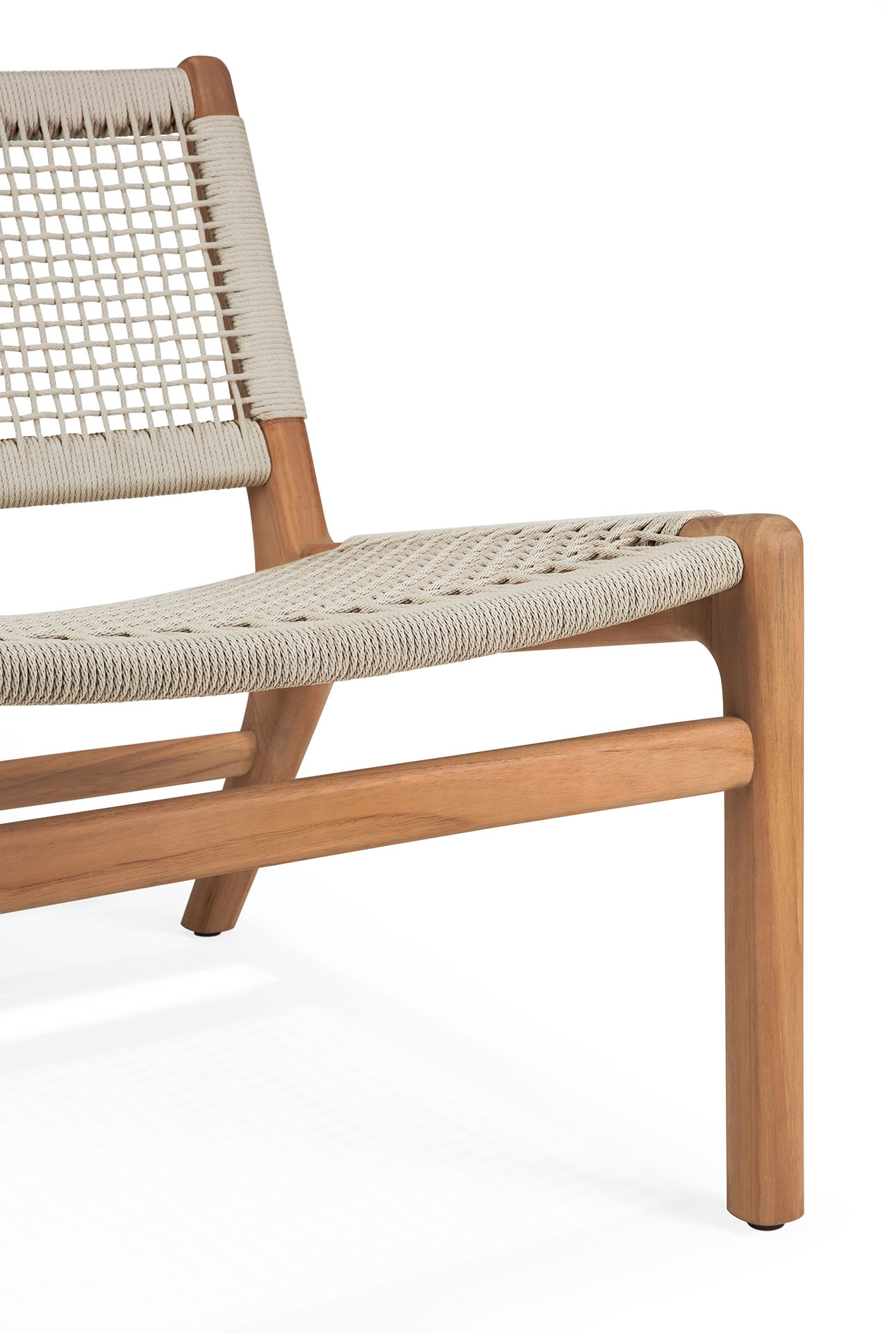 Ethnicraft - Outdoor - Jack Woven tuin loungestoel