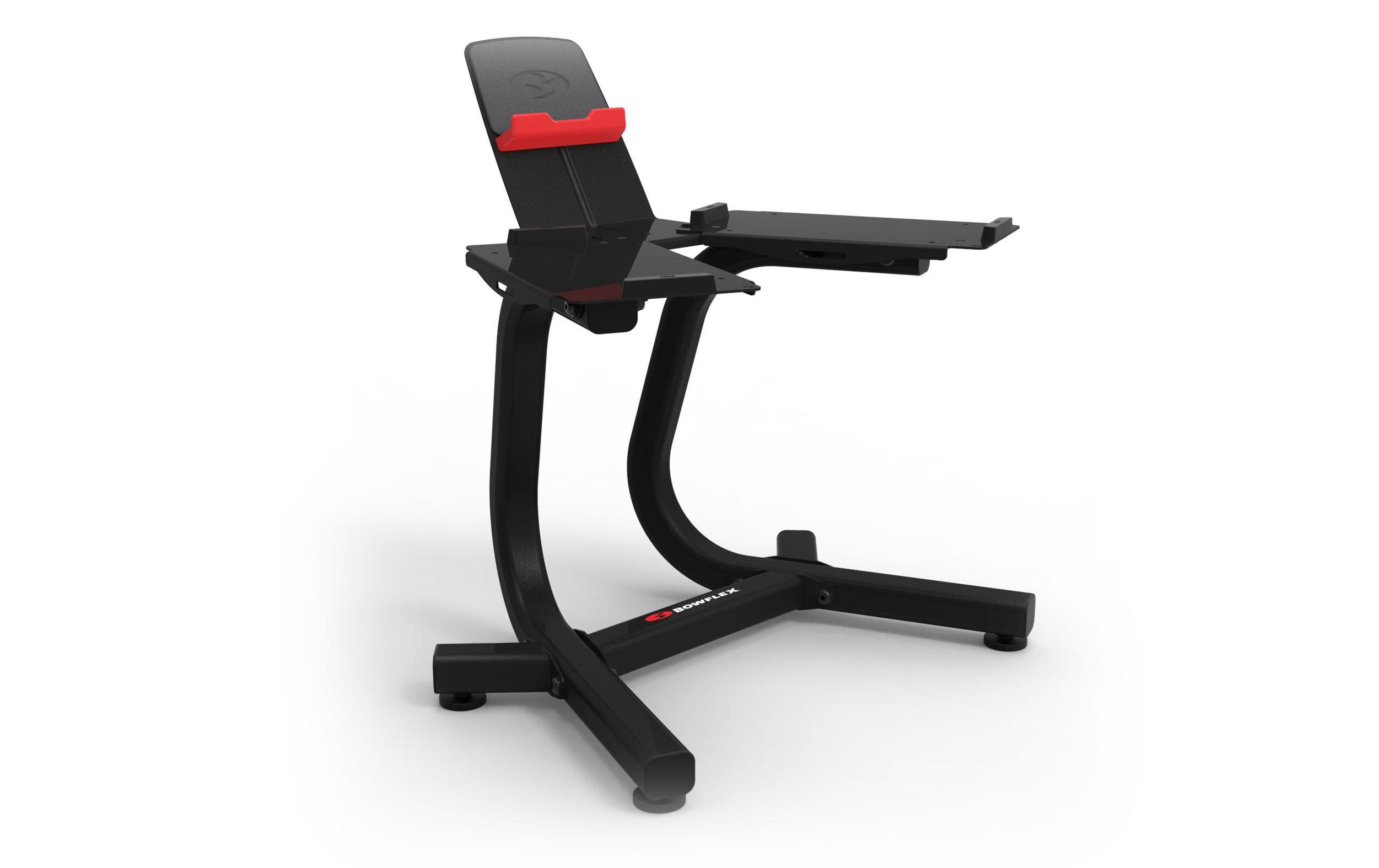 Hantelständer Selecttech mit Media Rack<br>Hantelständer