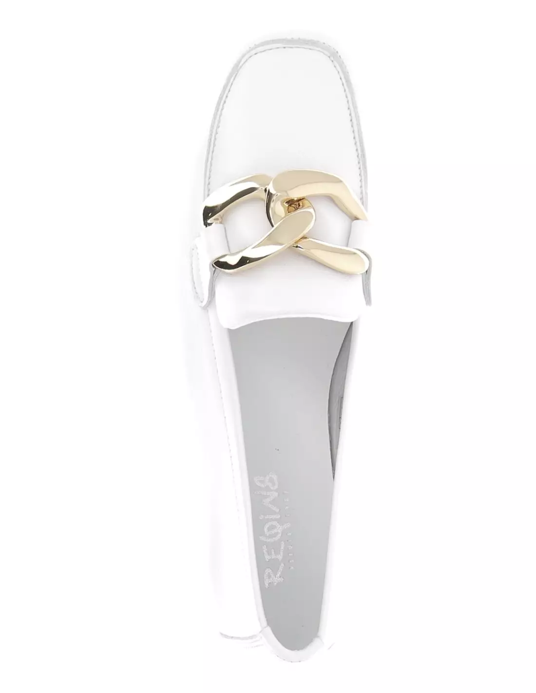 REQINS HASTER - Mocassins & bateaux Blanc