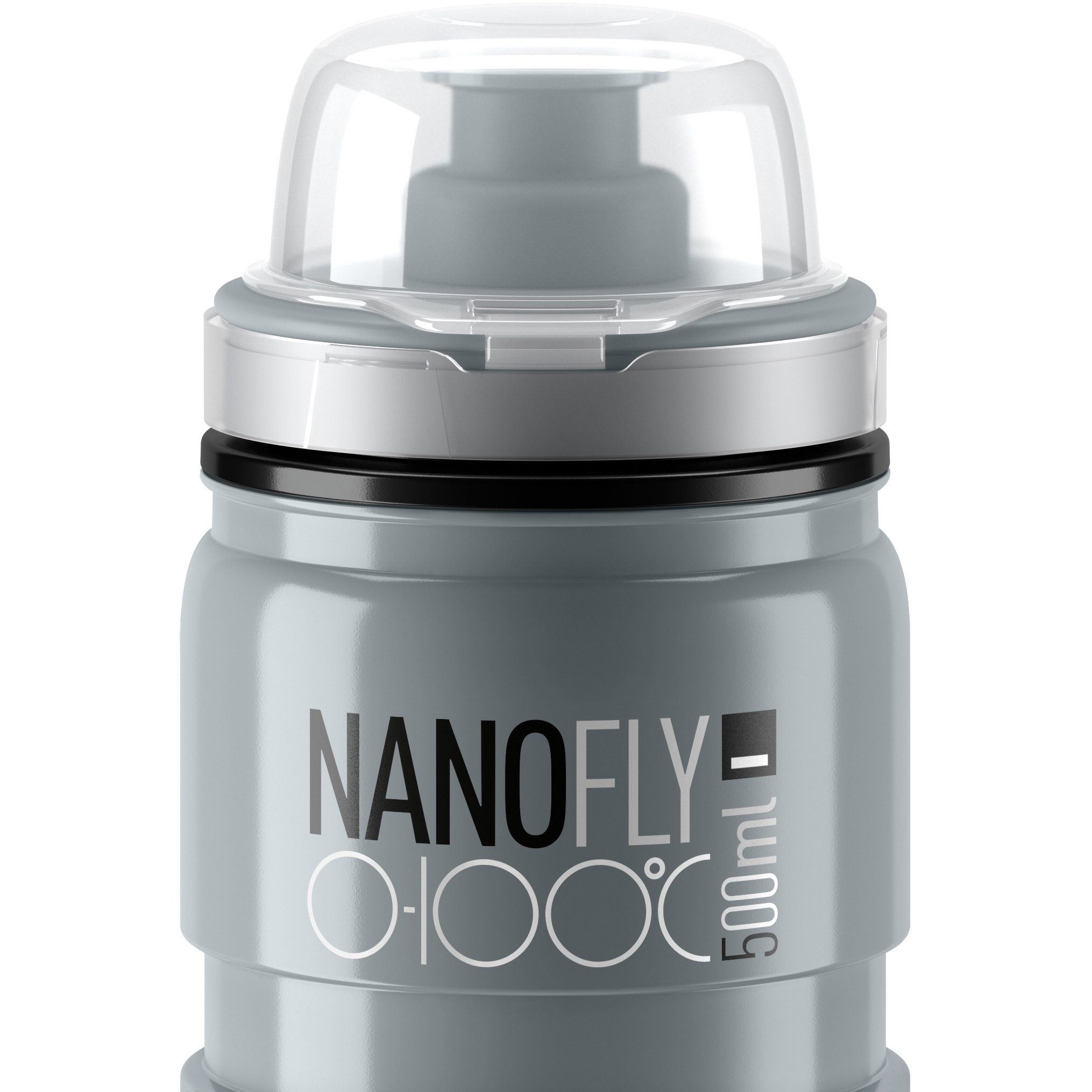Elite Nanofly 0-100 Thermoflasche 500ml grau