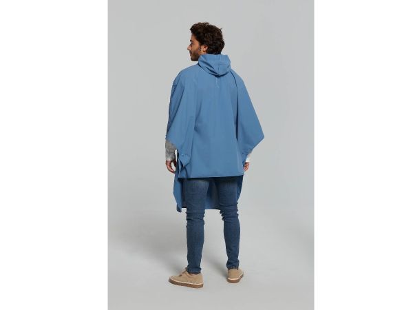 Basil Hoga Unisex Regnponcho, Horizon Blue
