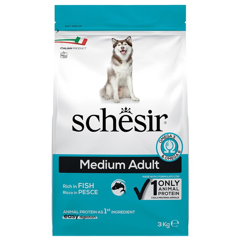 Schesir Medium Adult poisson