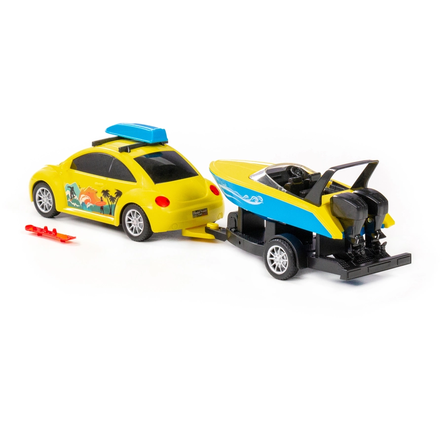 POLESIE® PKW Tour mit Speedboot, Tray