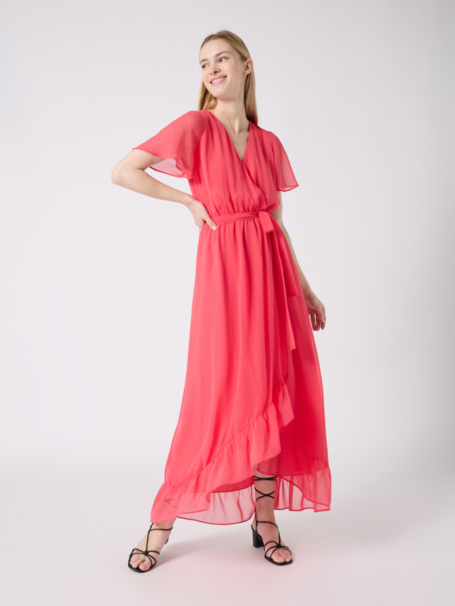 Robe longue cintrée