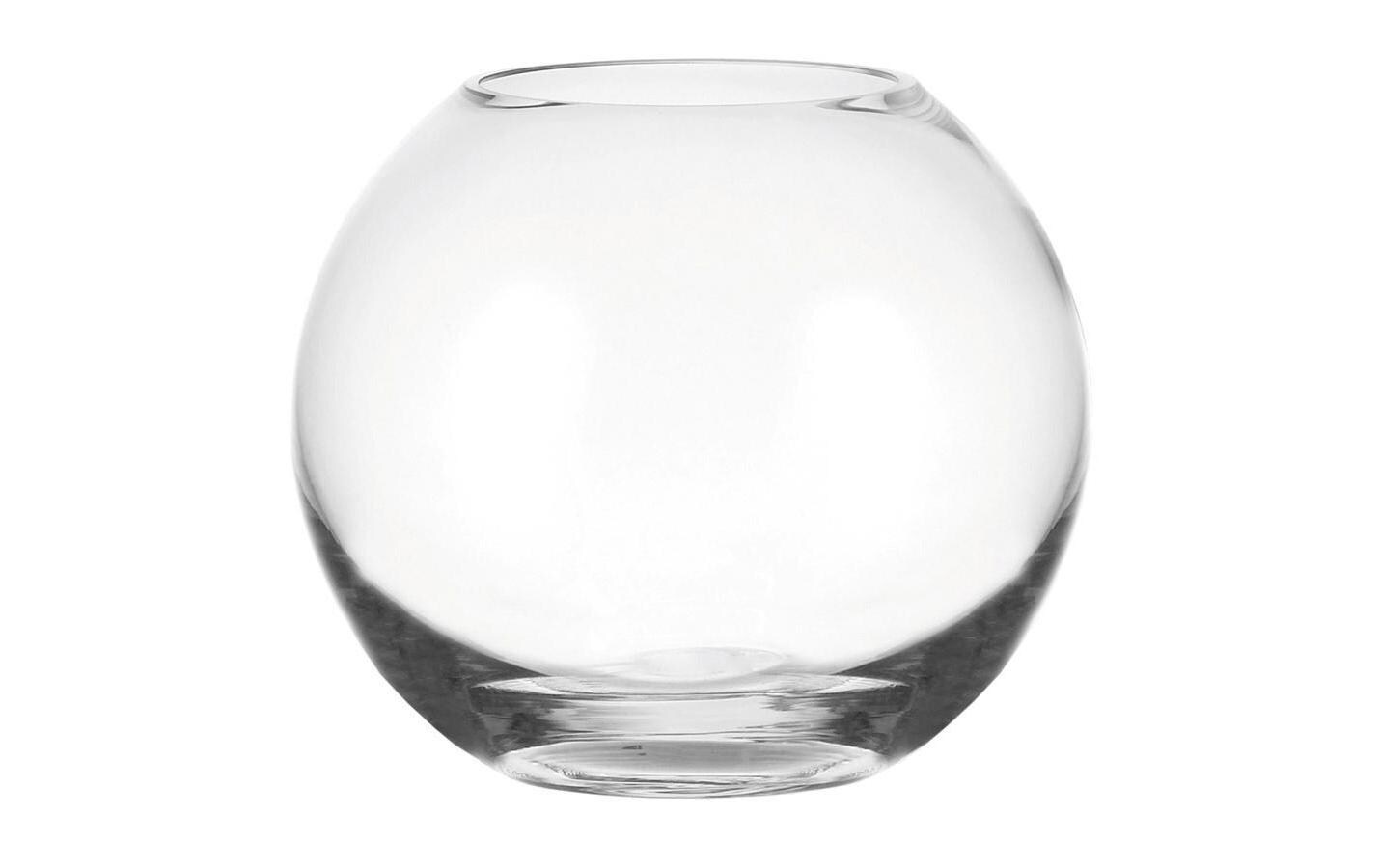 Vase Boccia 15 cm TransparentKugel-Vase aus Glas, Transparent
