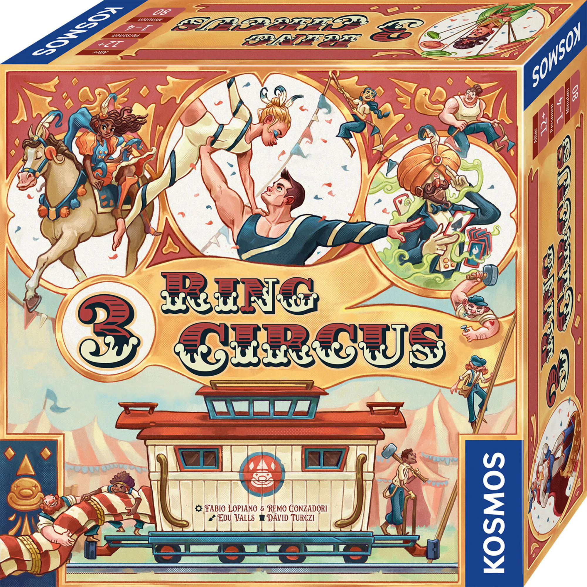 Kosmos Brettspiel 3 Ring Circus