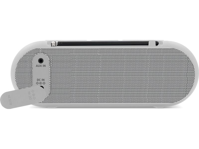 Technisat DAB  Radio DigitRadio BT 2 Weiss Portables DAB  Digitalradio mit Bluetooth