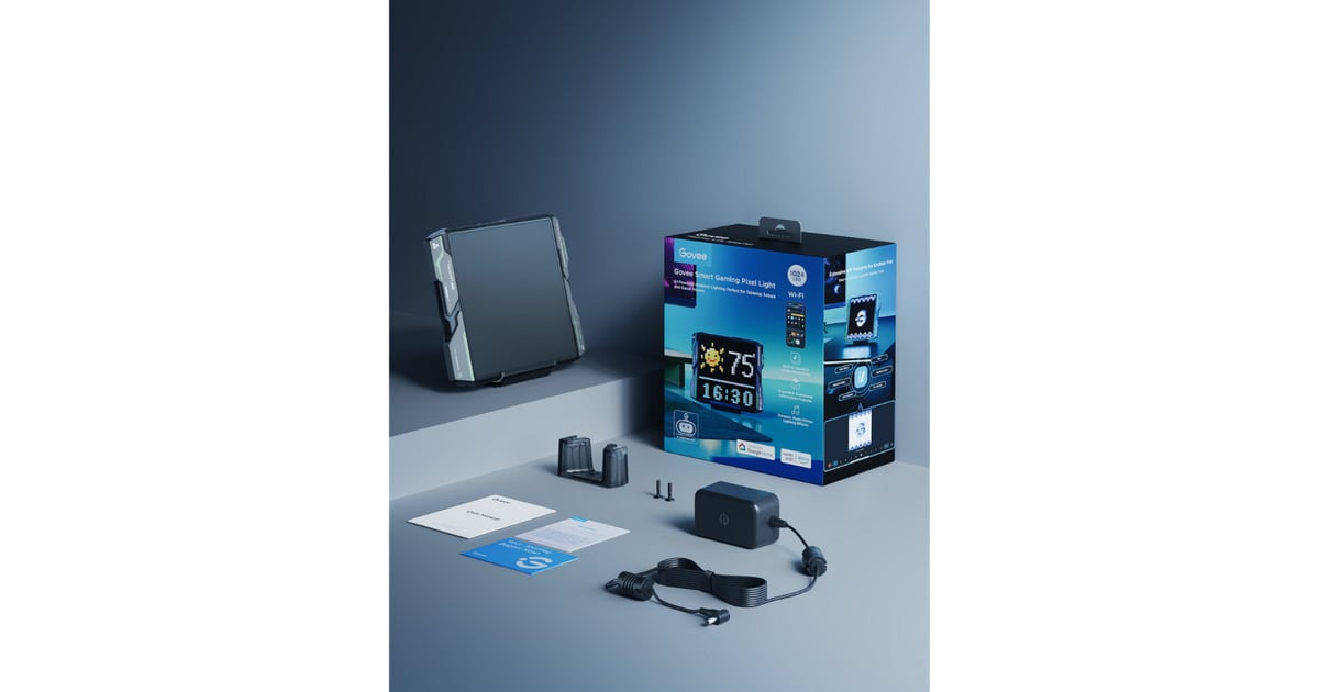 GoveeSmart Gaming Pixel Light verlichting  (Zwart)