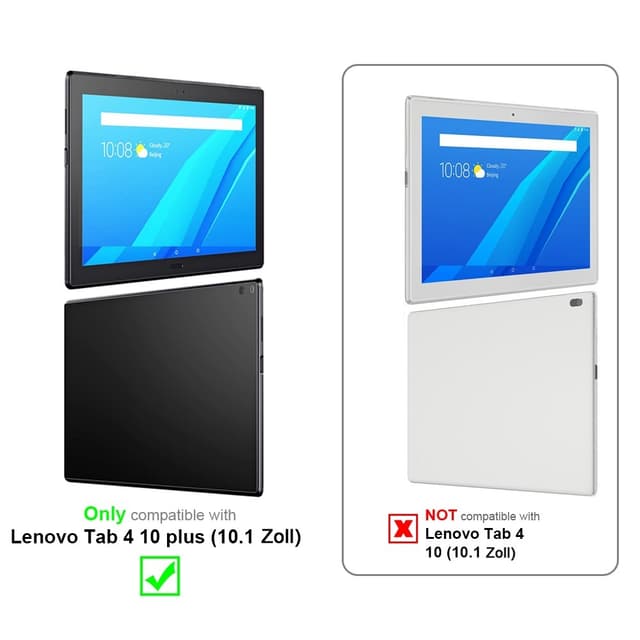 Lenovo Tab 4 10 PLUS (10.1 tomme) 3x Skærmbeskytter