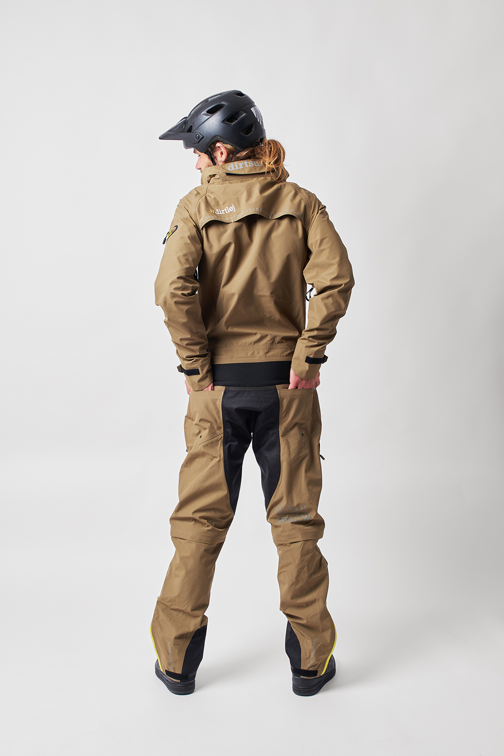 Dirtlej Dirtsuit Core Edition heldragt med lange ben beige