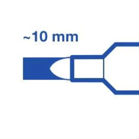 edding 950 Industriemarker, 10mm, blau