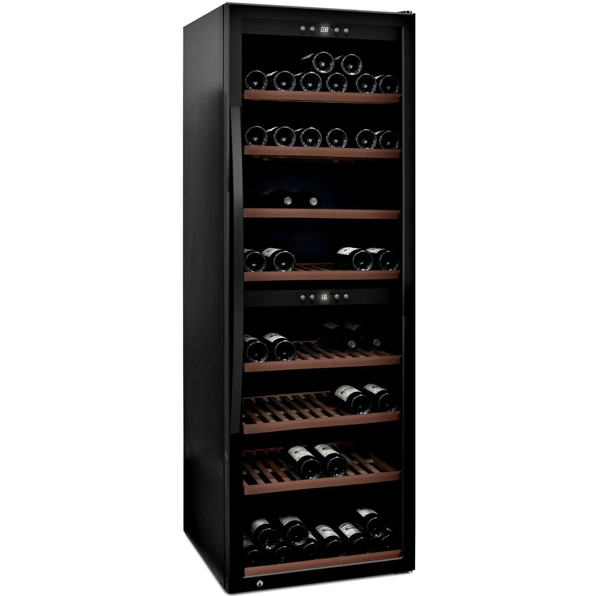 WineExpert 180 vinkjøleskap, sort