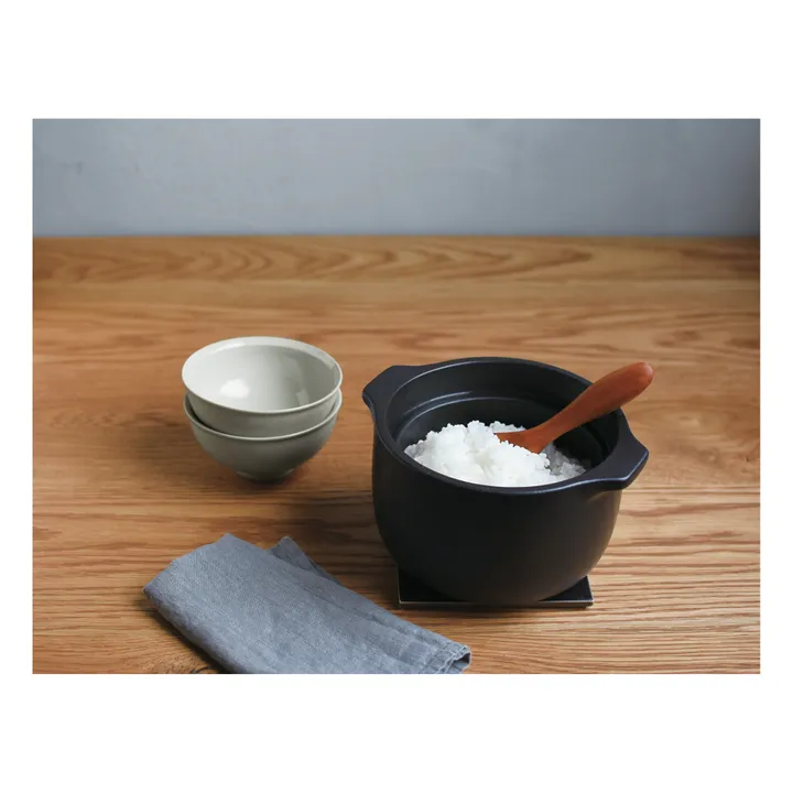 Kinto Rice cooker Kakomi en céramique | Blanc