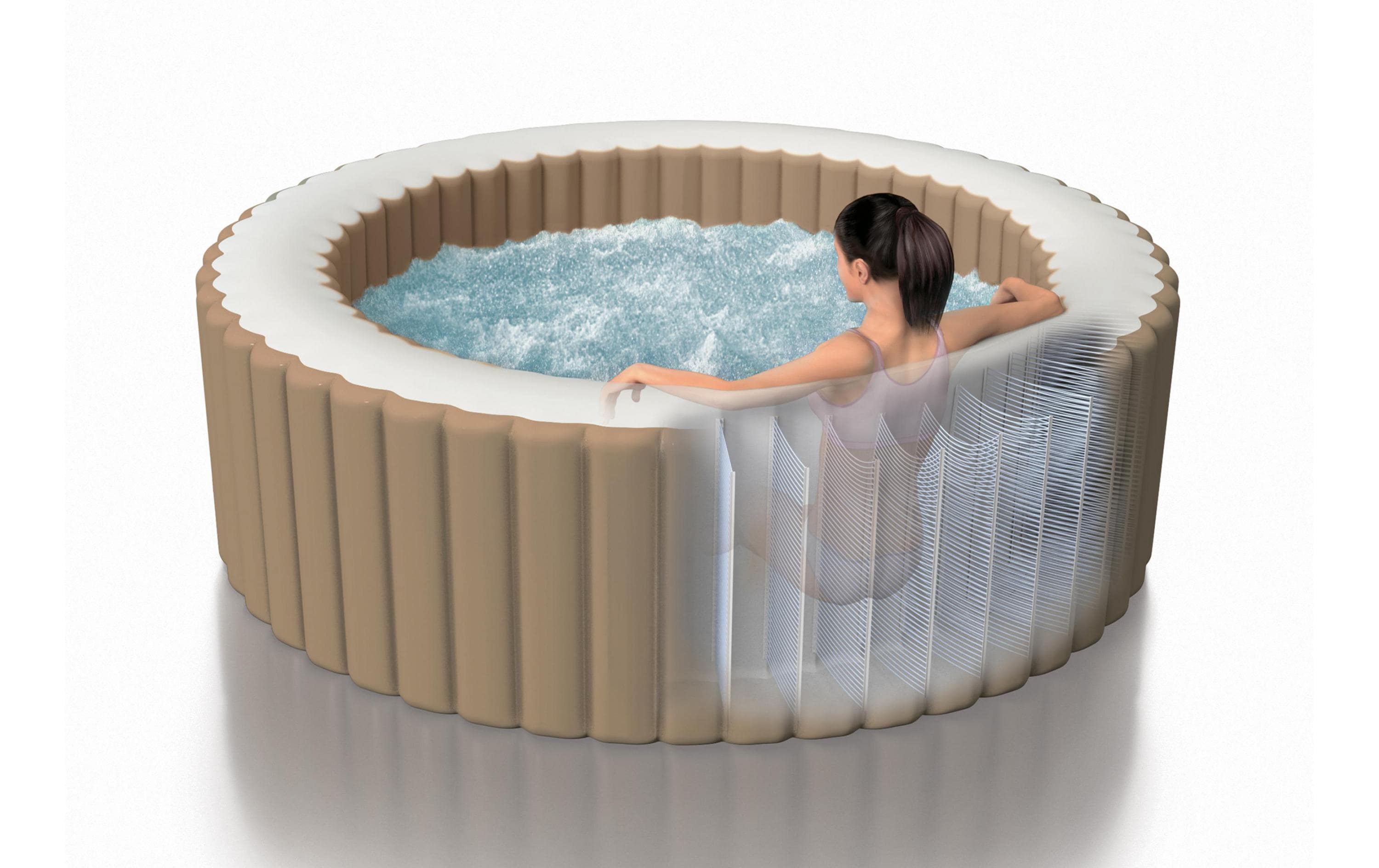 Whirlpool PureSpa Bubble Massage Ø 196 cm<br>Entspannung im sprudelnden Wasser