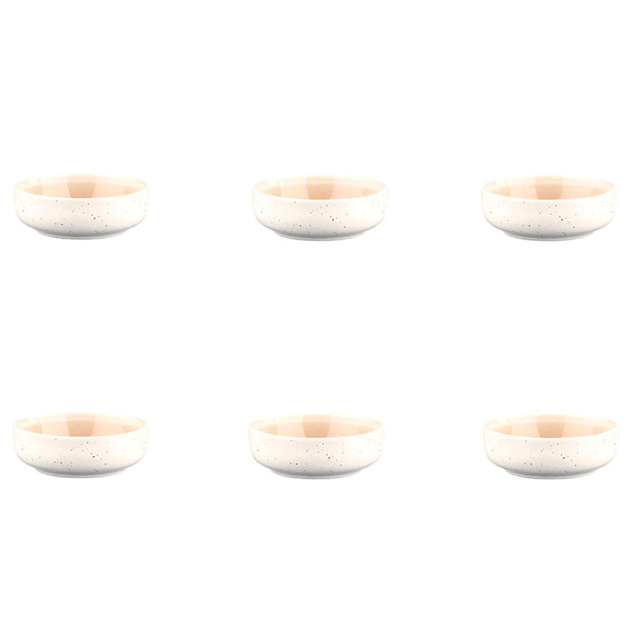 Bjorn 6 Bols Oxygen rose poudre/beige - D.9 cm