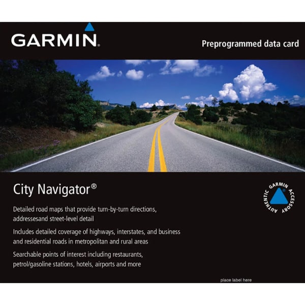 Cartographie Moyent Orient et Afrique du Nord Maroc pour GPS Garmin