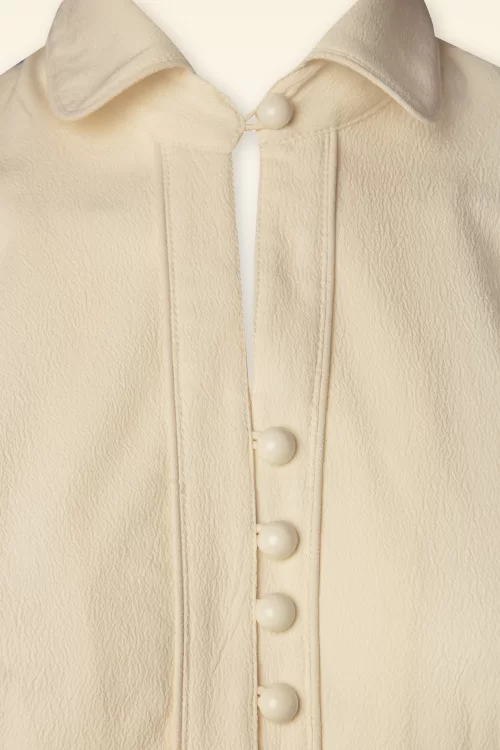 Rock N Romance Margot blouse in antiek wit