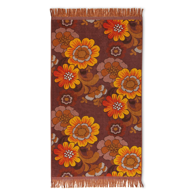 HKliving Beach towel 1960 strandlaken badlaken 100x180