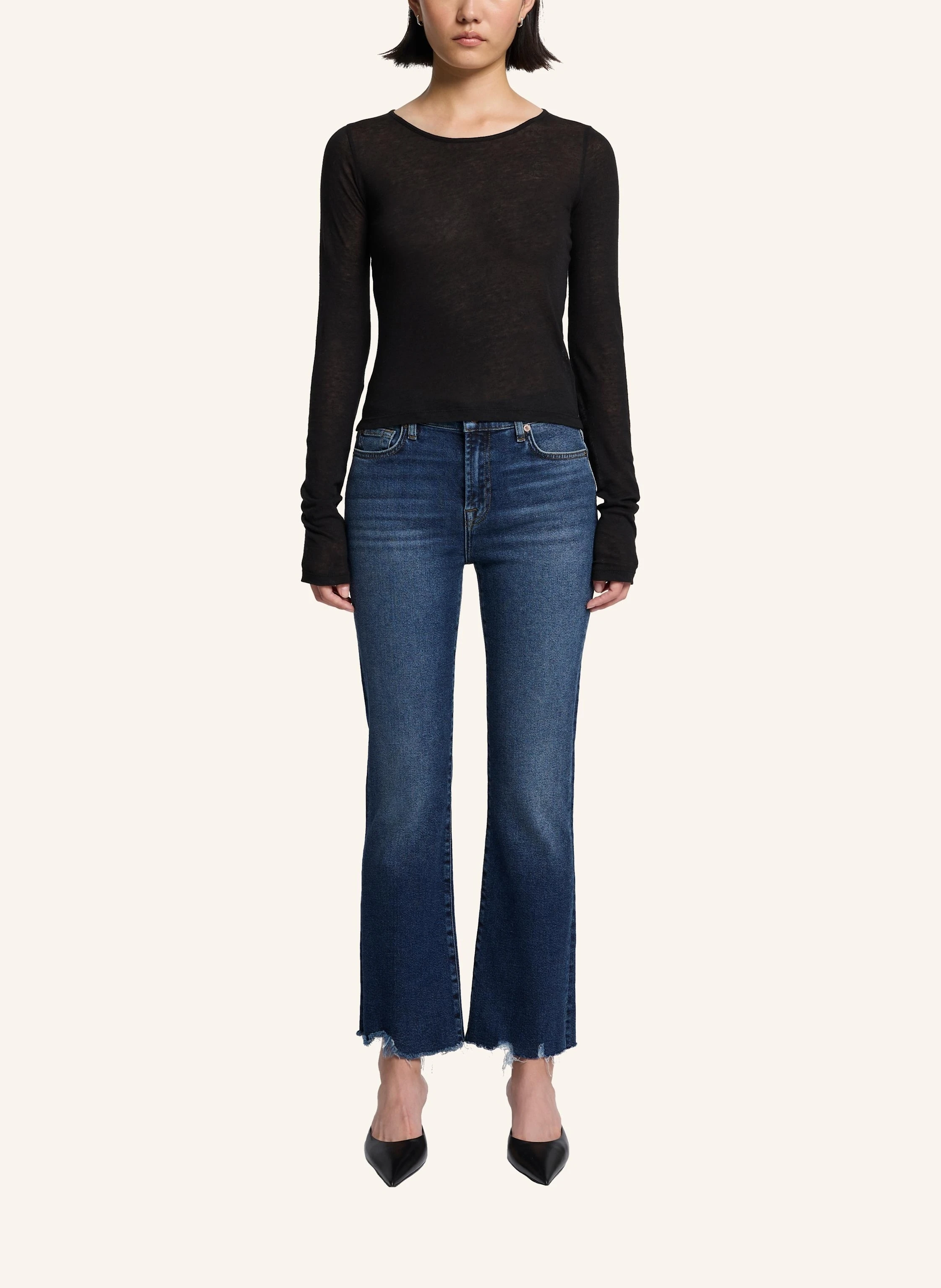 7 for all mankind Jeans DAISY ANKLE BOOT Bootcut Fit