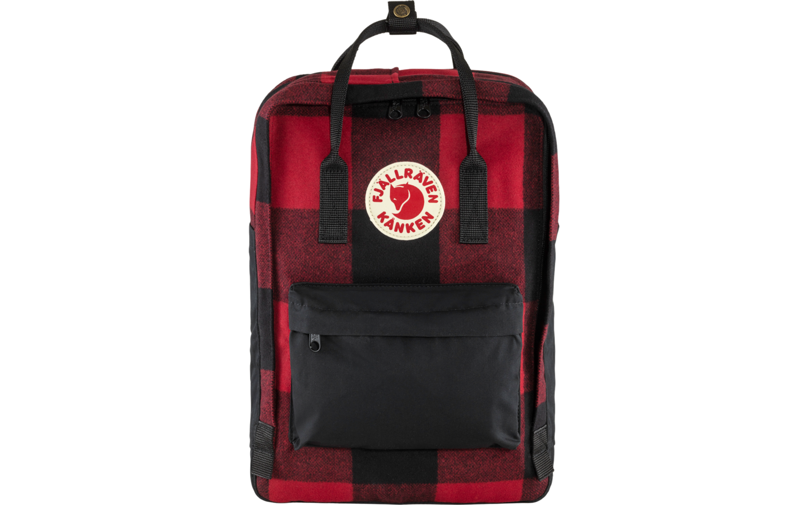 Fjällräven Kanken Re-Wool 15 Zoll Laptoprucksack 18 Liter Granite Grey
