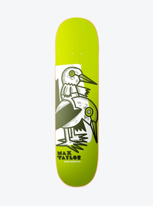 Roger Skate Co. Deck Birds Of A Feather Max Taylor 8.25
