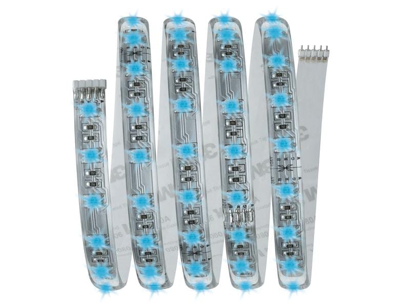 Paulmann LED-Stripe MaxLED RGBW 1.5 m Basisset Beschichteter Licht-Streifen mit Farbwechselfunktion
