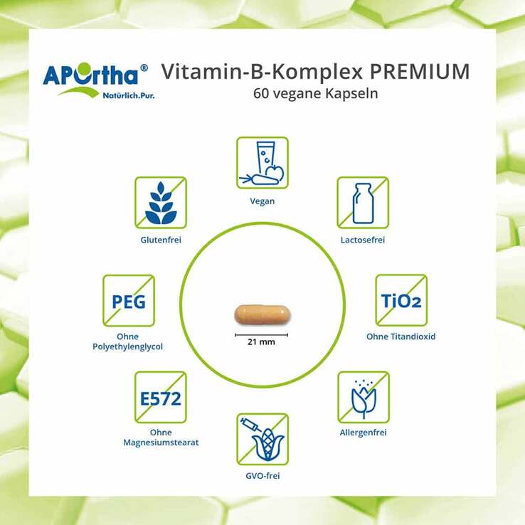 Vitamin B Komplex Premium Tabletten, 60 St
