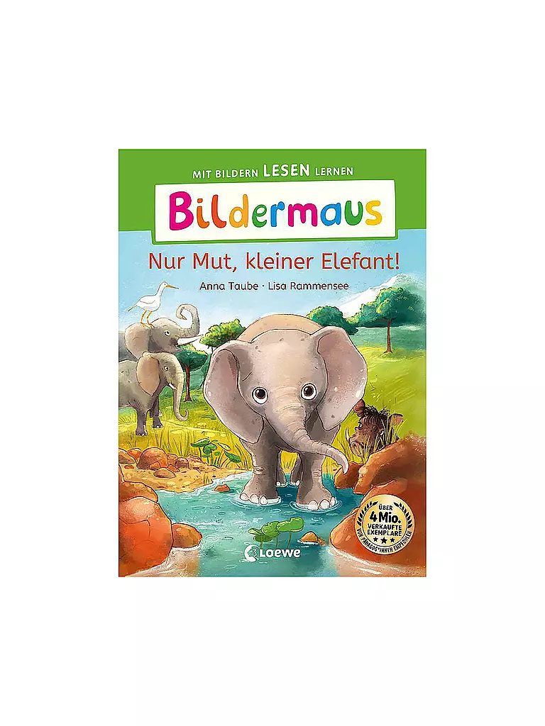 LOEWE VERLAG Buch - Bildermaus - Nur Mut, kleiner Elefant! keine Farbe