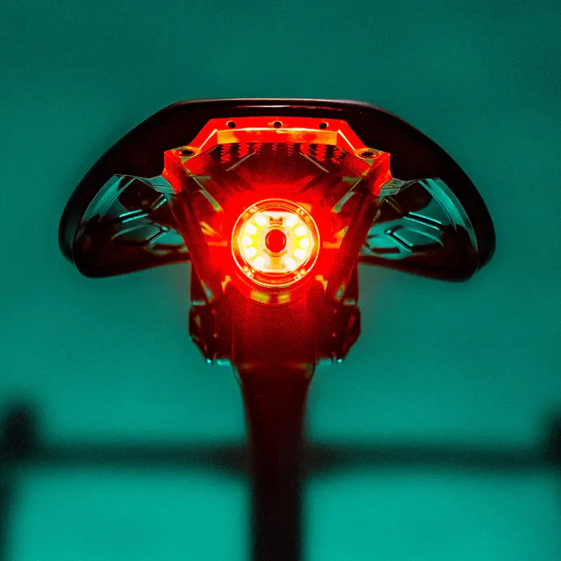 Lezyne Saddle Ai Alert 250 Achterlicht Zwart
