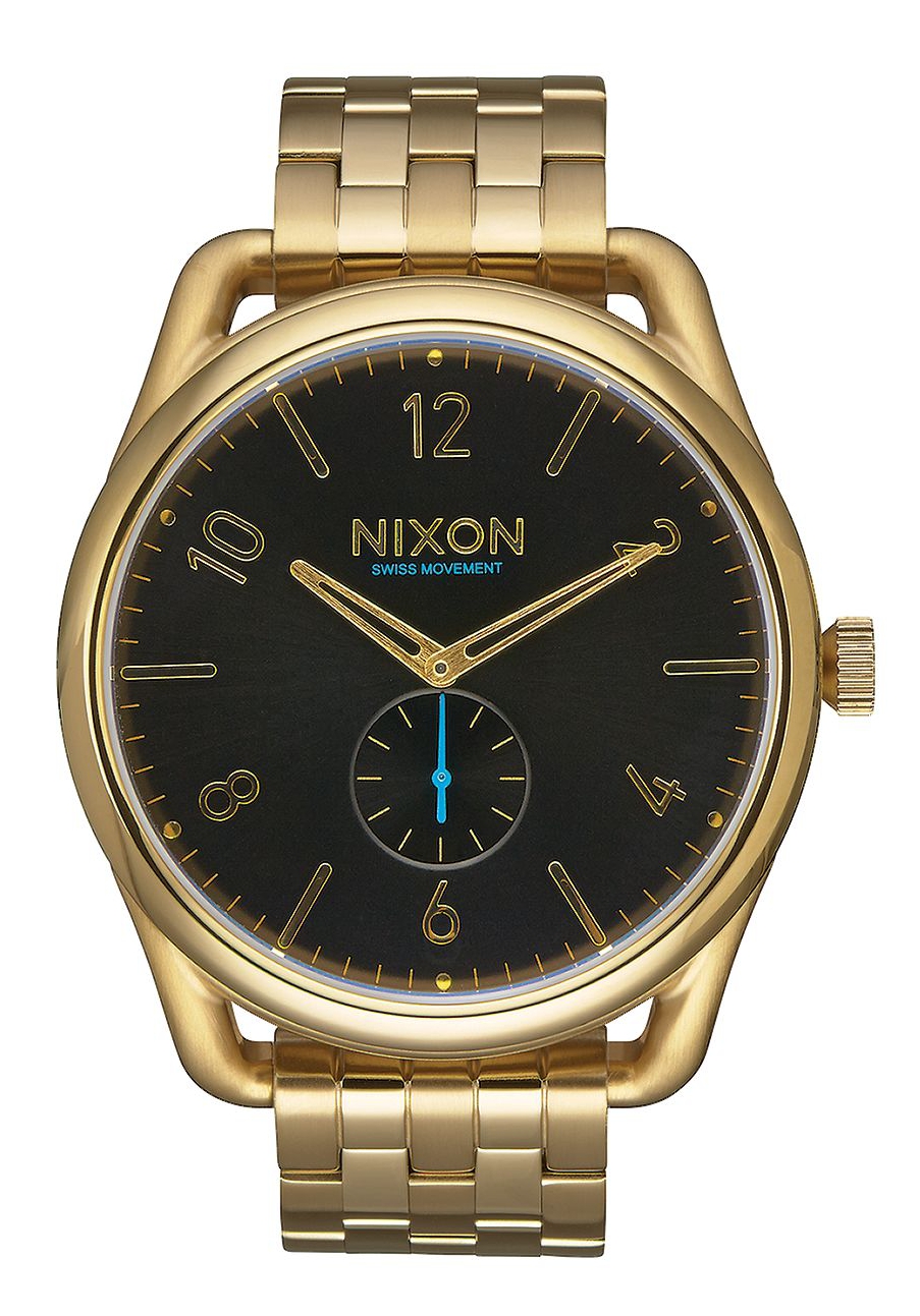 Nixon The C45 SS All Gold Black Herrenuhr A951510