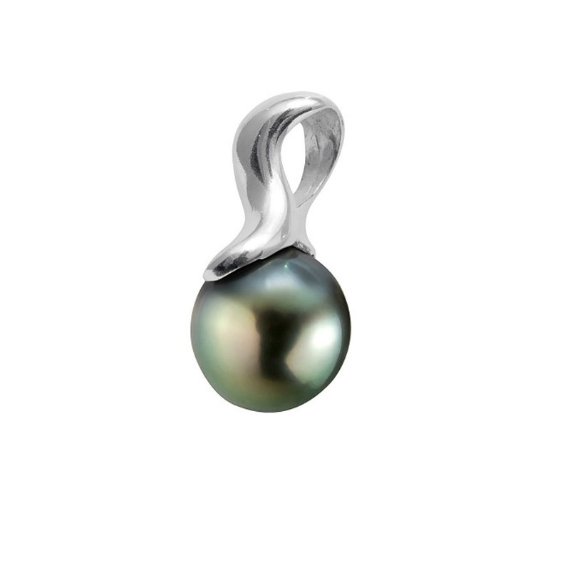 Pendentif Perle de Tahiti et Argent 925/1000