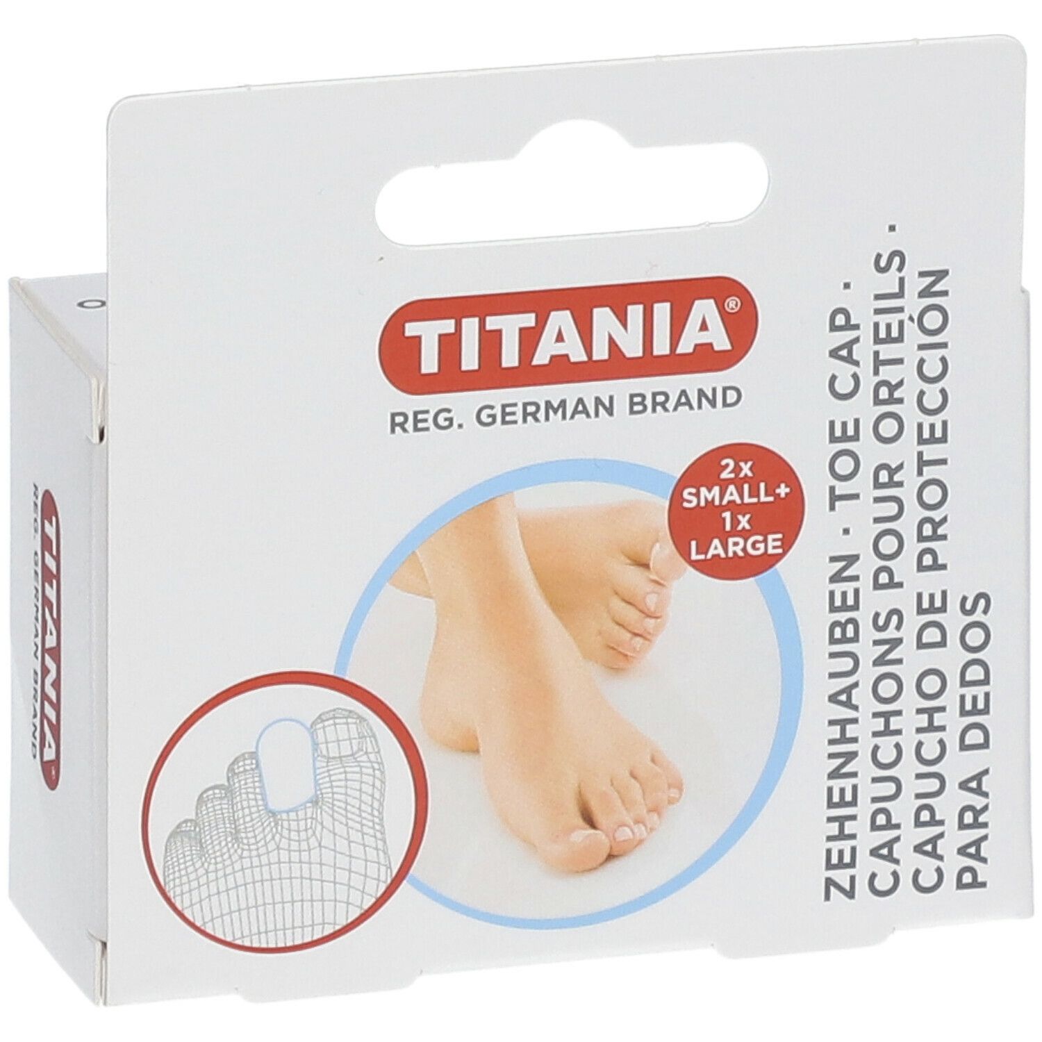 TITANIA® Zehenhauben