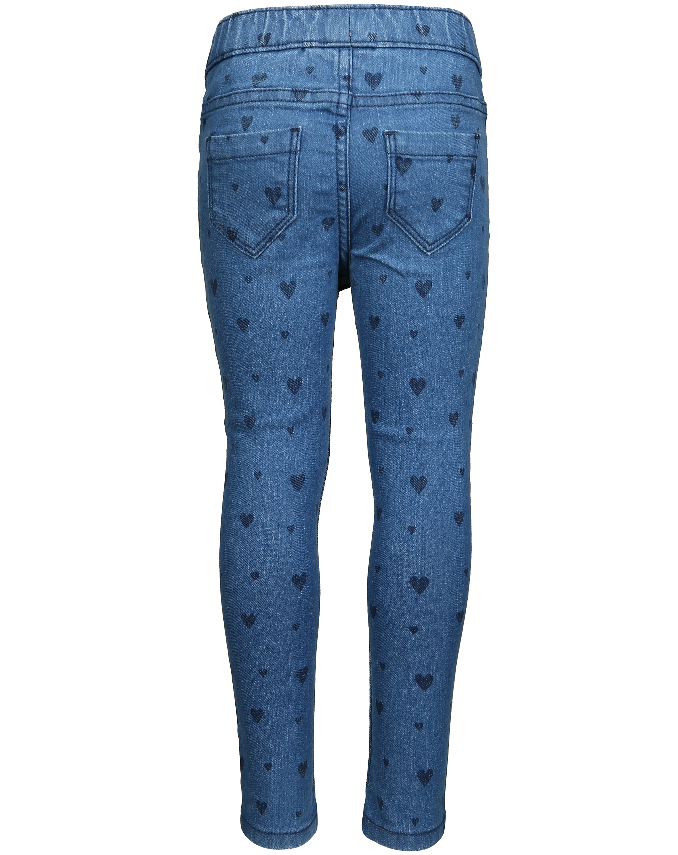 Jeggings HERZEN in mittelblau