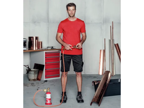 Tee-shirt de travail Job  Würth MODYF rouge