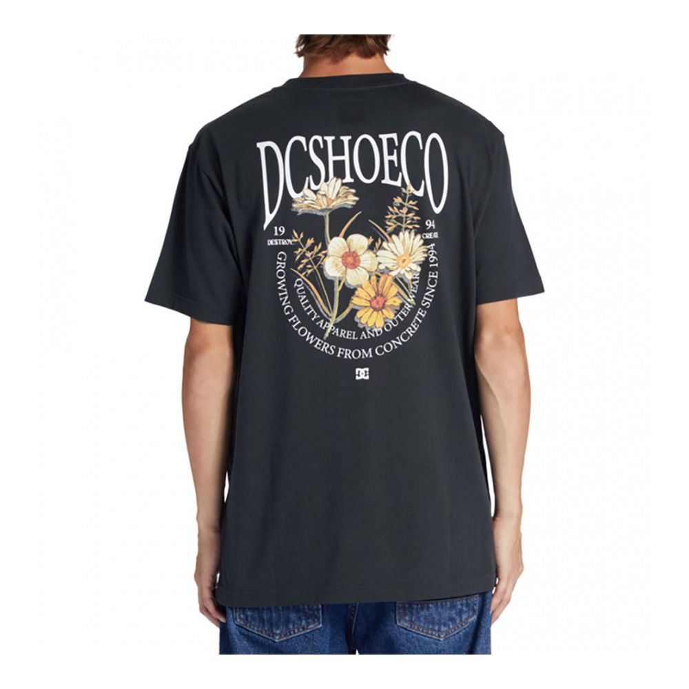 DC Shoes CONCRETE - Tee-shirt Homme pirate black