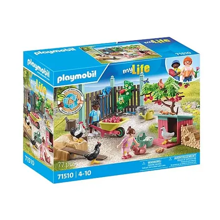 PLAYMOBIL® 71510 my Life - Kleine Hühnerfarm im Tiny House Garten