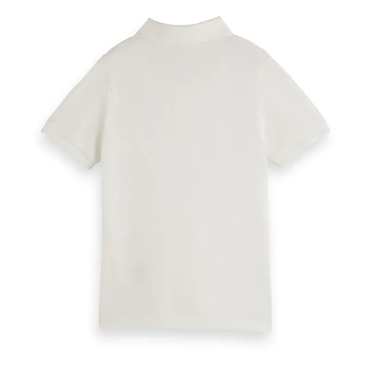 Scotch & Soda Polo Fabric Dyed | Blanc