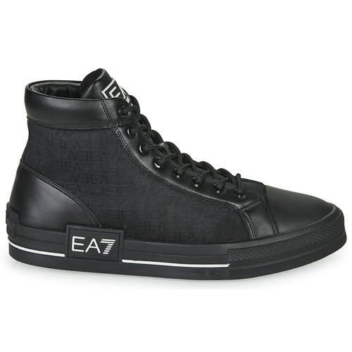 Emporio Armani EA7 - JACQUARD SNEAKER - Noir