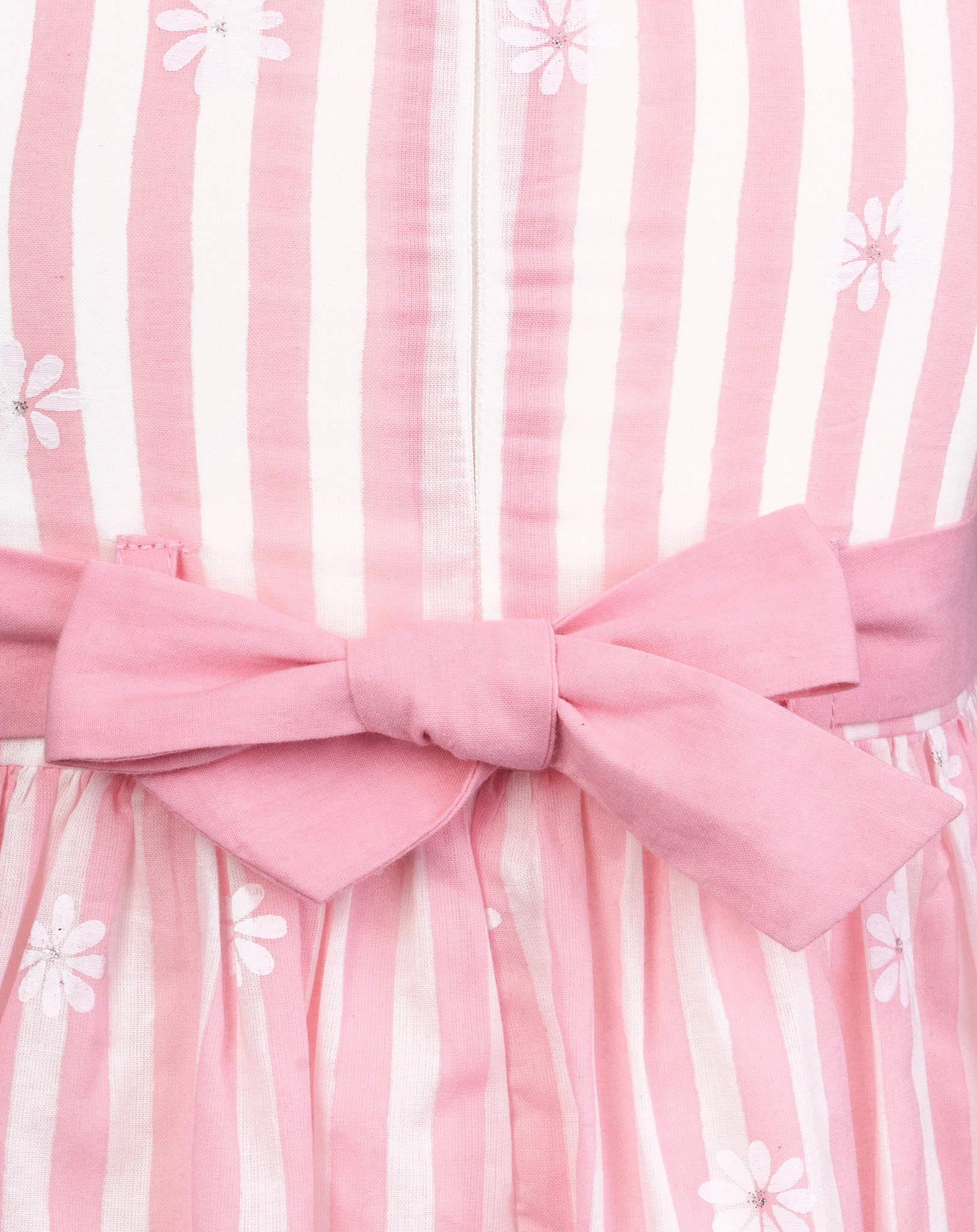 Kleid LITTLE FLOWERS ärmellos in rose