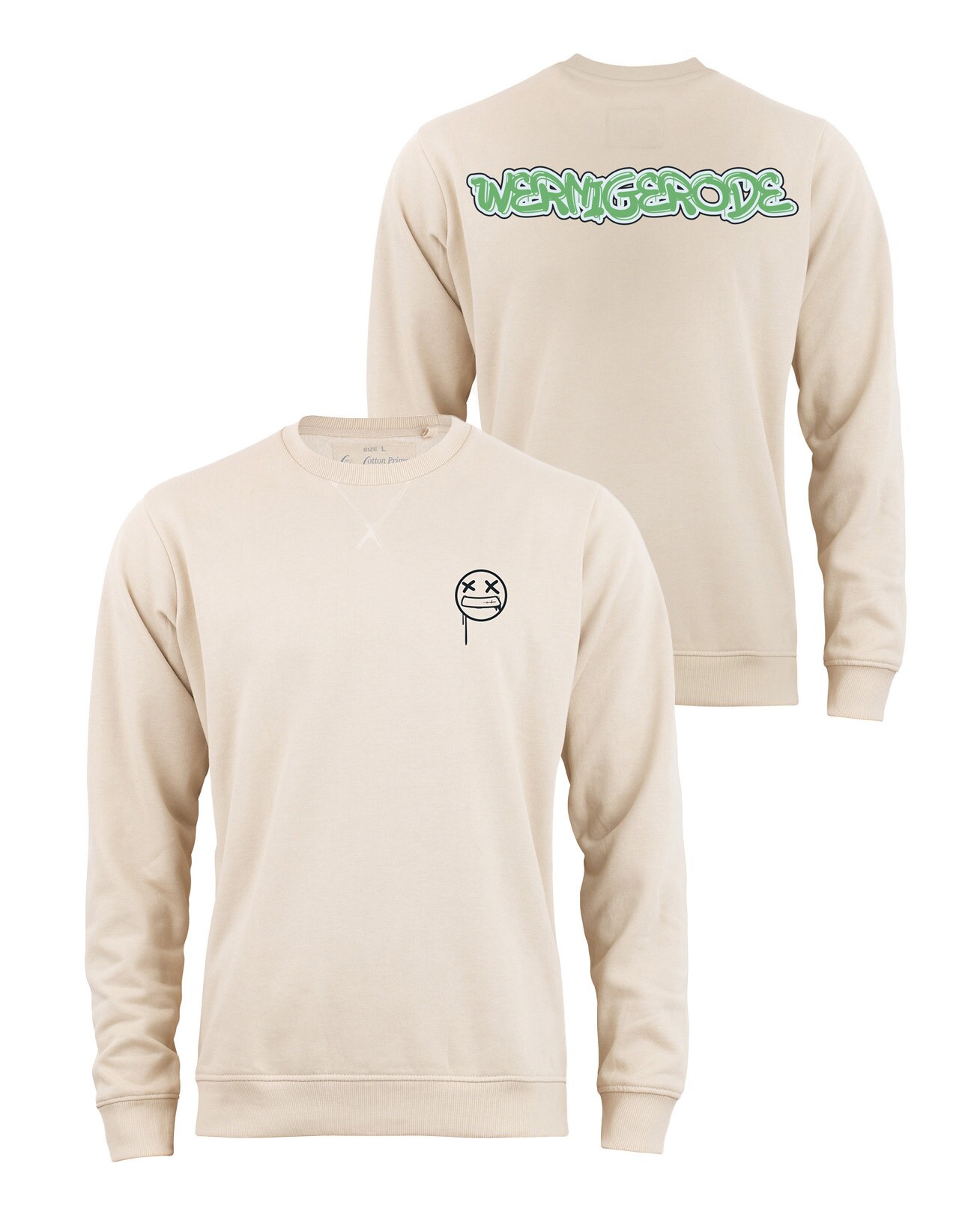 Cotton Prime® Sweatshirt Street Art Wernigerode - Weltenbummler Kollektion