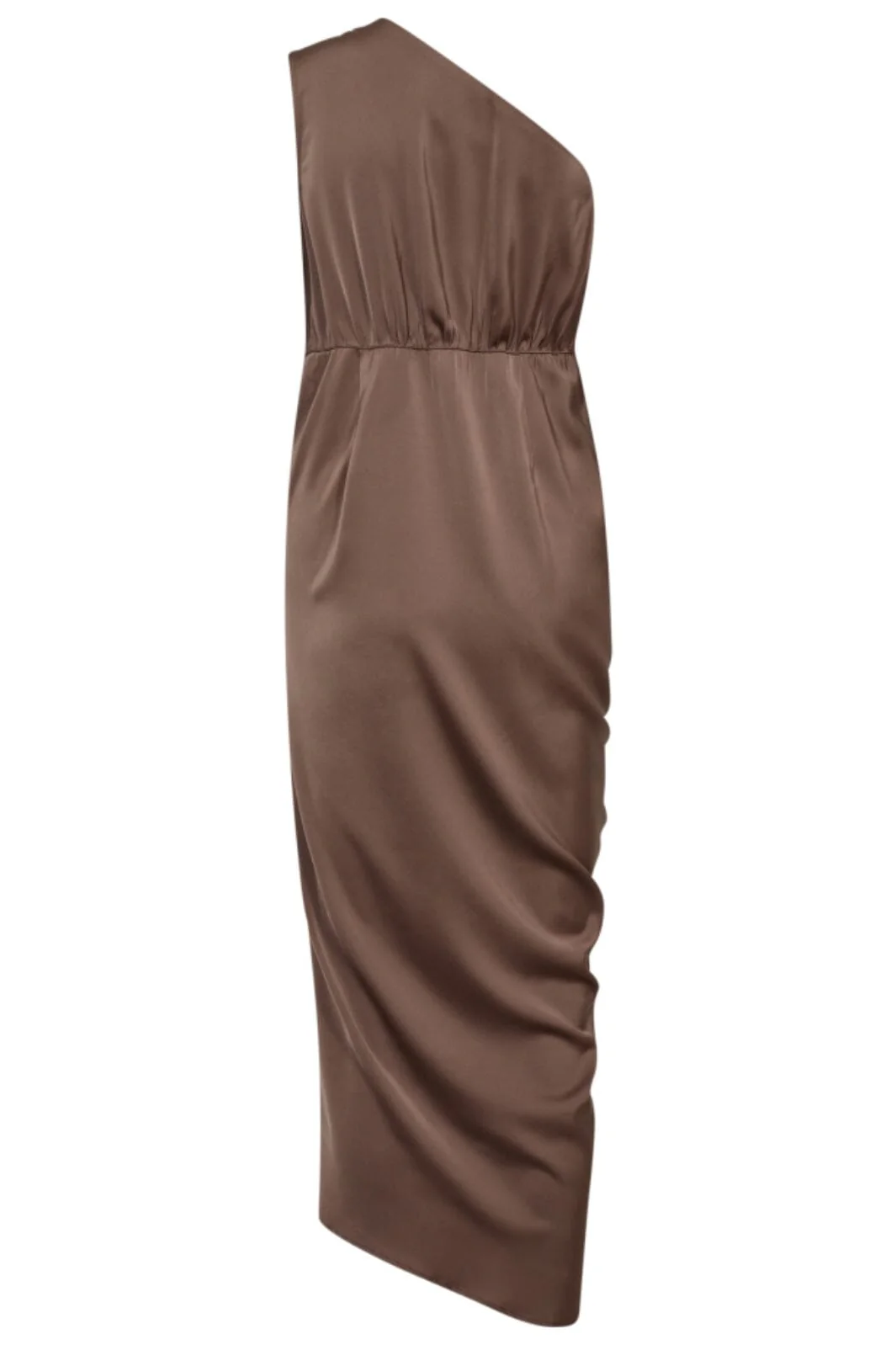 Co´Couture Adnacc Asym Drape Dress 36362 83 mocca