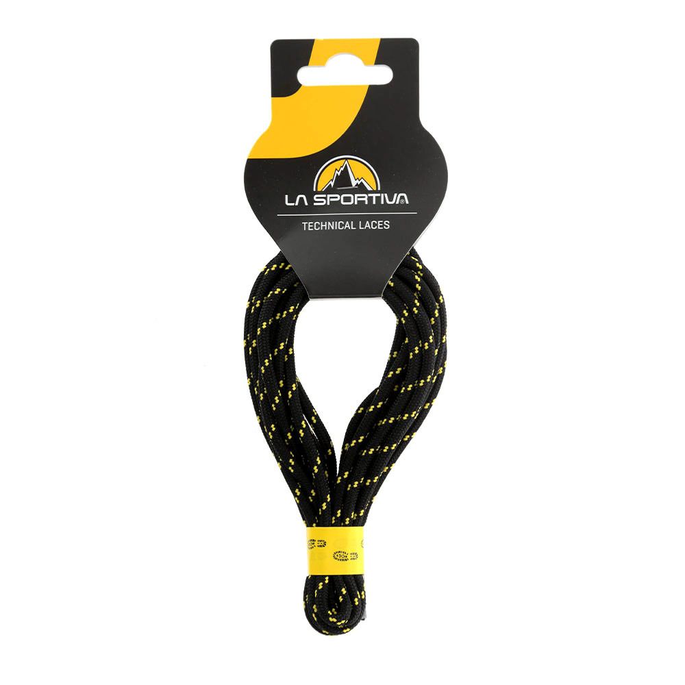 La Sportiva MOUNTAIN TRANGO - Lacets black/yellow