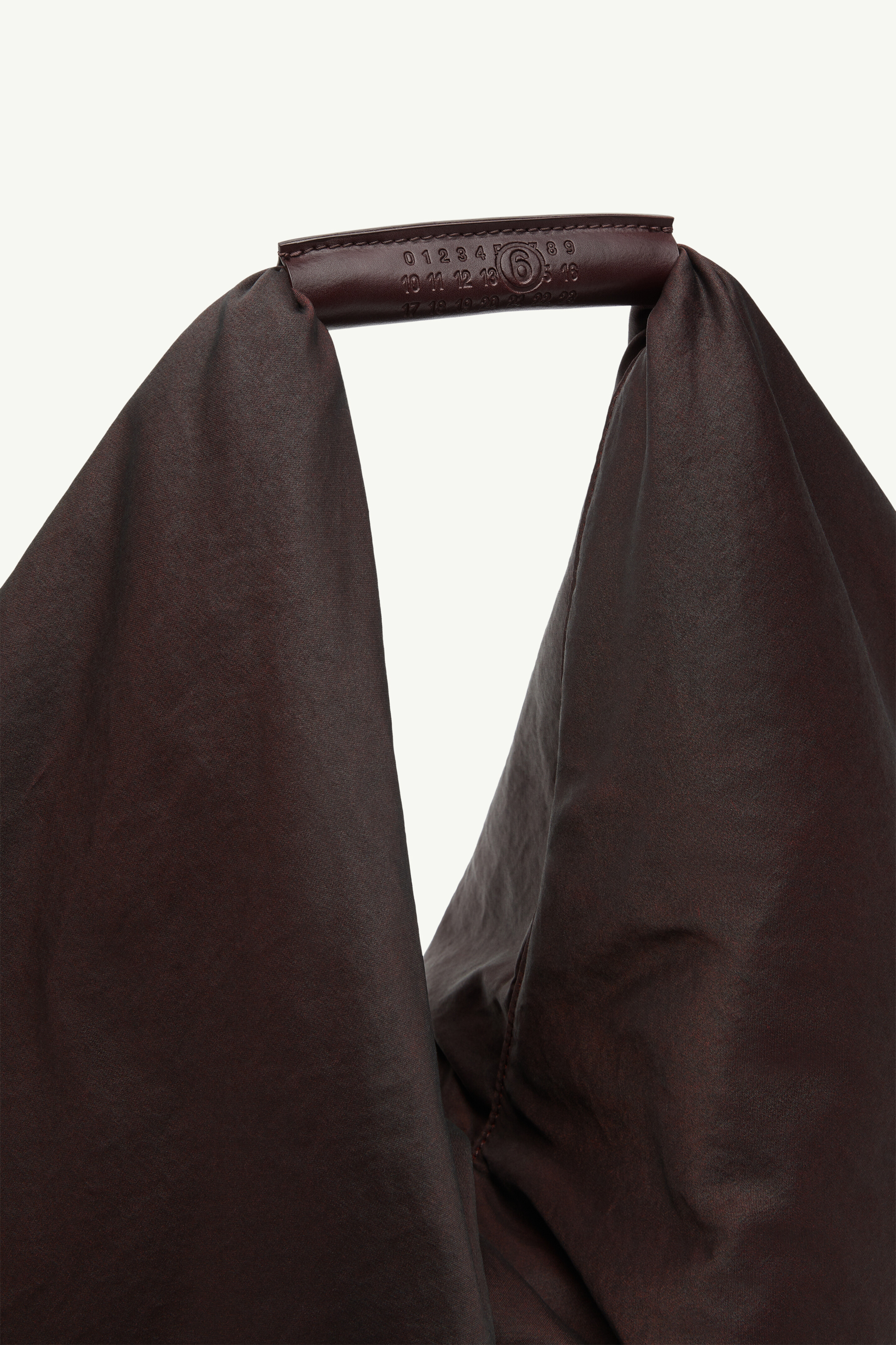 Sac cabas drapé en coton-viscose Japanese | MM6