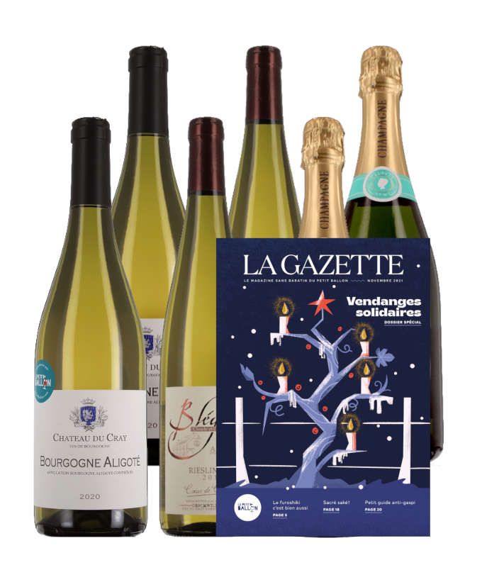 Pépites de Novembre Blancs - 6 bouteilles & gazette