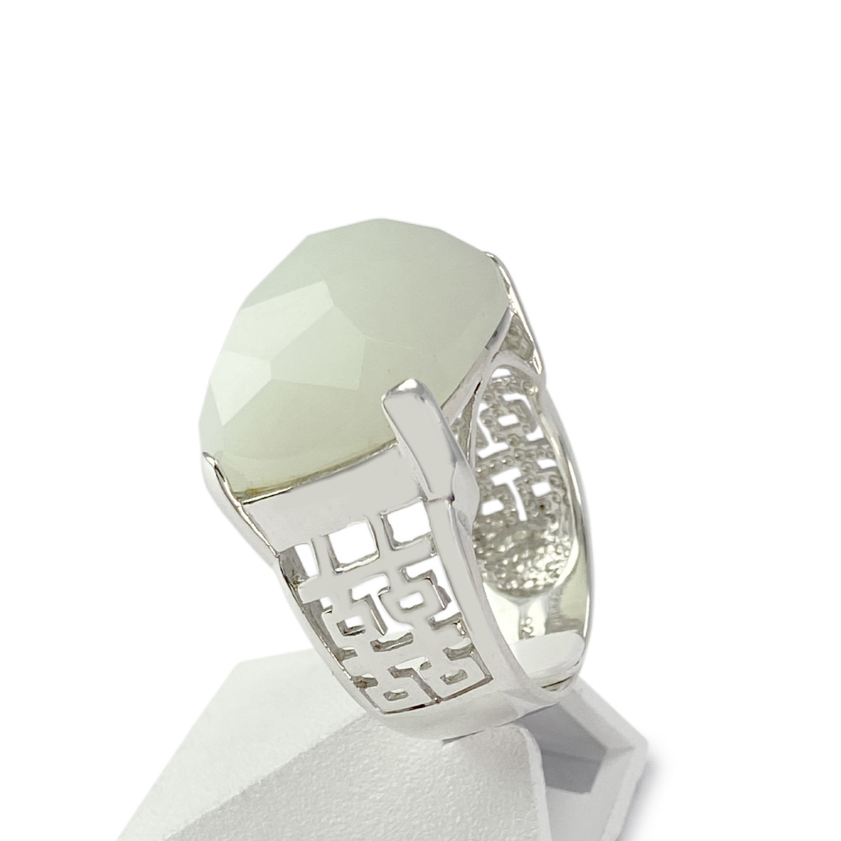 Bague d'occasion argent 925 jade