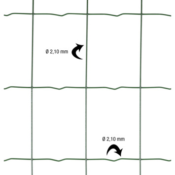 Betafence tuingaas 100 cm x 10 m groen