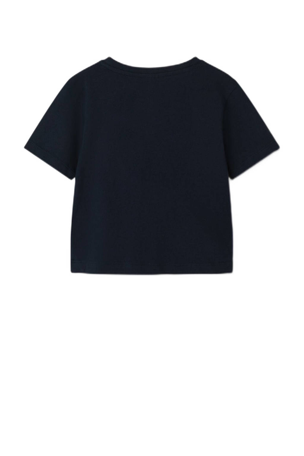 NAME IT t-shirt donkerblauw